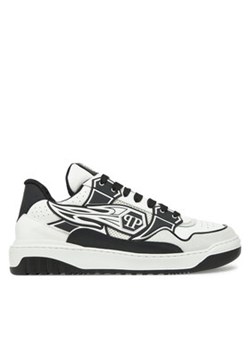 PHILIPP PLEIN Sneakersy SAES MSC4017 PLE010N0102 Biały ze sklepu MODIVO w kategorii Buty sportowe męskie - zdjęcie 178262790