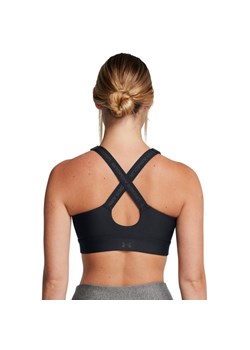 Biustonosz treningowy Under Armour UA Infinity High Zip 2.0 Bra - czarny ze sklepu Sportstylestory.com w kategorii Biustonosze - zdjęcie 178263831