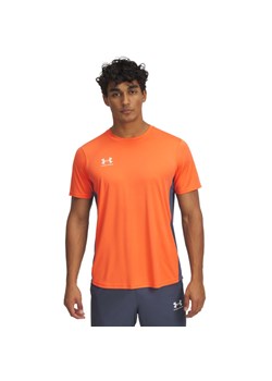 Męska koszulka treningowa Under Armour UA M\'s Challenger Train Ss - pomarańczowa ze sklepu Sportstylestory.com w kategorii T-shirty męskie - zdjęcie 178263841