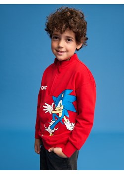 Sinsay - Bluza Sonic the Hedgehog - czerwony ze sklepu Sinsay w kategorii Bluzy chłopięce - zdjęcie 178267561