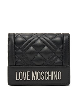 Mały Portfel Damski LOVE MOSCHINO JC5601PP1MLA000B Czarny ze sklepu eobuwie.pl w kategorii Portfele damskie - zdjęcie 178267913