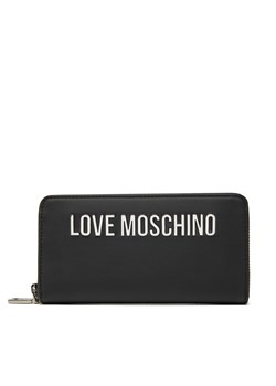 Duży Portfel Damski LOVE MOSCHINO JC5611PP1MKD000B Czarny ze sklepu eobuwie.pl w kategorii Portfele damskie - zdjęcie 178267920