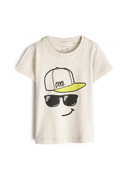 GATE Bawełniana koszulka z nadrukiem 3Y ze sklepu gateshop w kategorii T-shirty chłopięce - zdjęcie 178269022