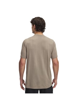Męska koszulka treningowa Under Armour Vanish Seamless Novelty SS - brązowa ze sklepu Sportstylestory.com w kategorii T-shirty męskie - zdjęcie 178269592