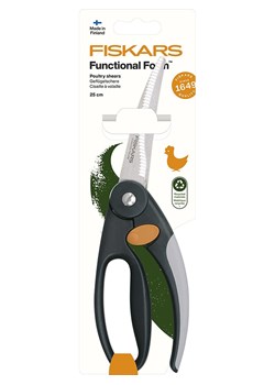 Fiskars Nożyczki &quot;Functional Form&quot; w kolorze zielonym do drobiu - wys. 25 cm ze sklepu Limango Polska w kategorii Akcesoria kuchenne - zdjęcie 178269954