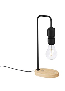 Designnest Lampa stołowa LED &quot;Levitating Lamp&quot; w kolorze czarnym - 19 x 40 x 12 cm ze sklepu Limango Polska w kategorii Lampy stołowe - zdjęcie 178270011