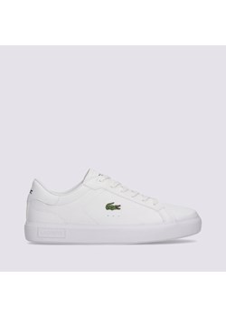 LACOSTE POWERCOURT 0721 1 SUJ ze sklepu Sizeer w kategorii Trampki dziecięce - zdjęcie 178271403