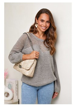 Soft Cashmere Sweter w kolorze szarym ze sklepu Limango Polska w kategorii Swetry damskie - zdjęcie 178272023