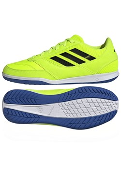 Buty adidas Top Sala Competition Ii JP5640 zielone ze sklepu ButyModne.pl w kategorii Buty sportowe dziecięce - zdjęcie 178274764