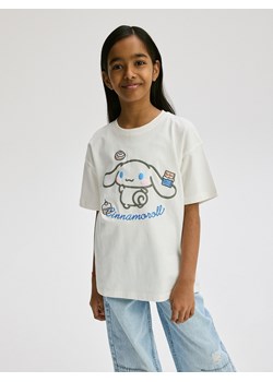 Reserved - T-shirt Cinnamoroll - złamana biel ze sklepu Reserved w kategorii Bluzki dziewczęce - zdjęcie 178283523