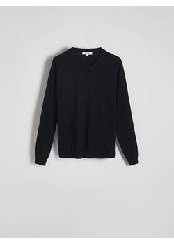 Reserved - Sweter z domieszką kaszmiru - czarny ze sklepu Reserved w kategorii Swetry męskie - zdjęcie 178285102