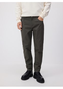 Reserved - Spodnie slim fit z modalem - jasny zielony ze sklepu Reserved w kategorii Spodnie męskie - zdjęcie 178285474