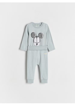 Reserved - Komplet Mickey Mouse - jasnoniebieski ze sklepu Reserved w kategorii Odzież dla niemowląt - zdjęcie 178287990