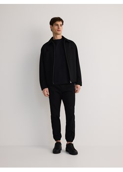 Reserved - Spodnie jogger slim - czarny ze sklepu Reserved w kategorii Spodnie męskie - zdjęcie 178288600