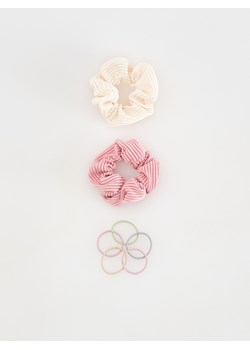 Reserved - Gumki do włosów 7 pack - beżowy ze sklepu Reserved w kategorii Gumki do włosów - zdjęcie 178288952