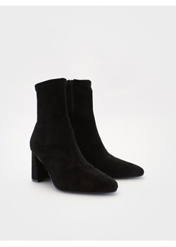 Reserved - Botki na obcasie - czarny ze sklepu Reserved w kategorii Botki - zdjęcie 178296284