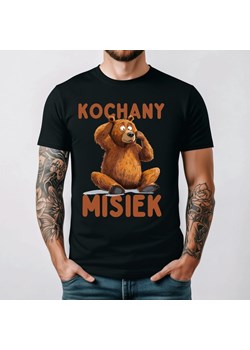 Koszulka męska KOCHANY MISIEK na prezent dla chłopaka/męża ze sklepu Time For Fashion w kategorii T-shirty męskie - zdjęcie 178303054