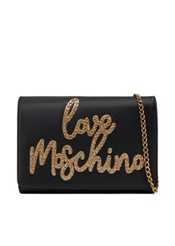 Torebka LOVE MOSCHINO JC4055PP1MLH100A Czarny ze sklepu eobuwie.pl w kategorii Kopertówki - zdjęcie 178303092