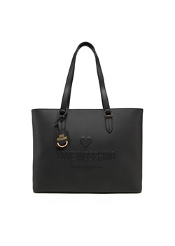 Torebka LOVE MOSCHINO JC4114PP1ML1000A Czarny ze sklepu eobuwie.pl w kategorii Torby Shopper bag - zdjęcie 178303154