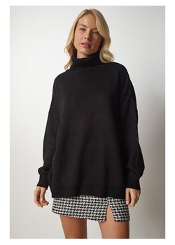 Happiness Istanbul Sweter w kolorze czarnym ze sklepu Limango Polska w kategorii Swetry damskie - zdjęcie 178304200
