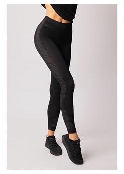 Spaio Legginsy termiczne &quot;Powerful&quot; w kolorze czarno-szarym ze sklepu Limango Polska w kategorii Spodnie damskie - zdjęcie 178304440