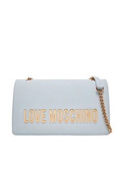 LOVE MOSCHINO Torebka JC4192PP1MKD0712 Błękitny ze sklepu MODIVO w kategorii Kopertówki - zdjęcie 178309561