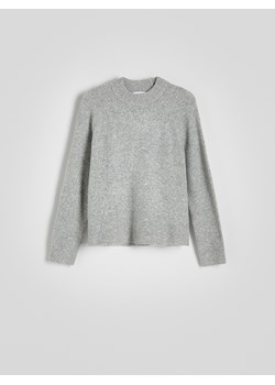 Reserved - Sweter z raglanowymi rękawami - jasnoszary ze sklepu Reserved w kategorii Swetry damskie - zdjęcie 178321254