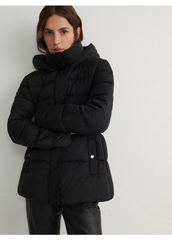 Reserved - Taliowana kurtka - czarny ze sklepu Reserved w kategorii Kurtki damskie - zdjęcie 178321292