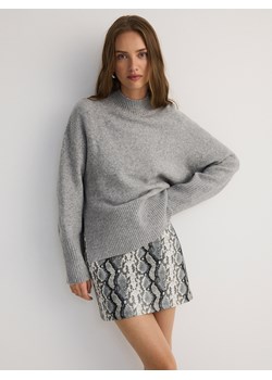 Reserved - Sweter z golfem - jasnoszary ze sklepu Reserved w kategorii Swetry damskie - zdjęcie 178322623