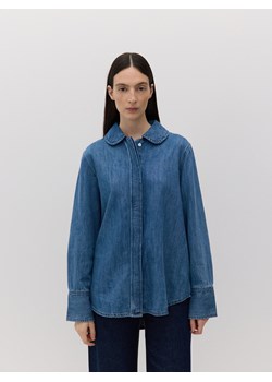 Reserved - Jeansowa koszula z lyocellem - niebieski ze sklepu Reserved w kategorii Bluzki damskie - zdjęcie 178322702