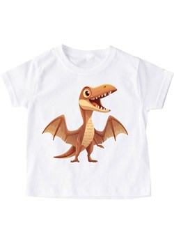 Koszulka z dinozaurem na Dzień Dinozaura - dinozaur66 ze sklepu Time For Fashion w kategorii Bluzki dziewczęce - zdjęcie 178324781