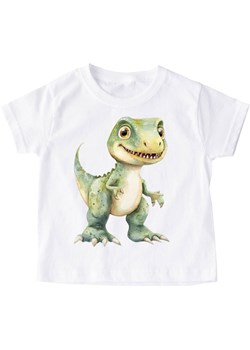 Koszulka z dinozaurem na Dzień Dinozaura - dinozaur76 ze sklepu Time For Fashion w kategorii Bluzki dziewczęce - zdjęcie 178324791