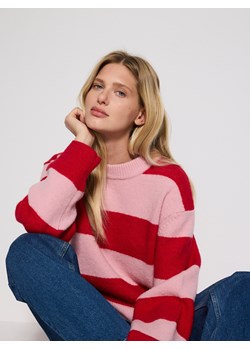 Reserved - Sweter z dodatkiem wełny z alpaki - wielobarwny ze sklepu Reserved w kategorii Swetry damskie - zdjęcie 178327080