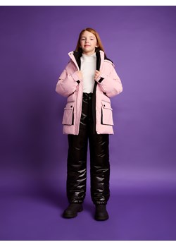 Reserved - Wodoodporna kurtka z kapturem - pastelowy róż ze sklepu Reserved w kategorii Kurtki dziewczęce - zdjęcie 178328393