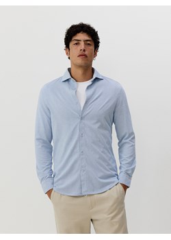Reserved - Koszula slim fit w paski - jasnoniebieski ze sklepu Reserved w kategorii Koszule męskie - zdjęcie 178336094