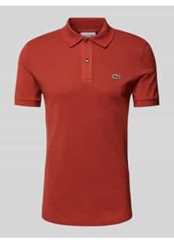 Koszulka polo o kroju slim fit z naszywką z logo model ‘PIQUE’ ze sklepu Peek&Cloppenburg  w kategorii T-shirty męskie - zdjęcie 178338983