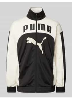 Kurtka treningowa z nadrukiem z logo model ‘FUTURE.PUMA.ARCHIVE’ ze sklepu Peek&Cloppenburg  w kategorii Kurtki męskie - zdjęcie 178339063