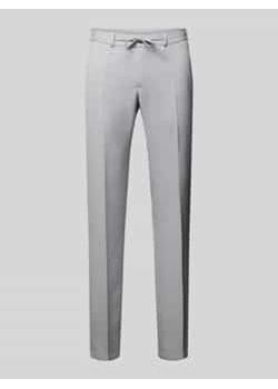 Spodnie do garnituru o kroju slim fit w kant model ‘SPARTAFLEX’ - id: 1700323 - marki Zuitable - 178339260 Spodnie do garnituru o kroju slim fit w kant model ‘SPARTAFLEX’ ze sklepu Peek&Cloppenburg w kategorii Spodnie męskie - zdjęcie 178339260