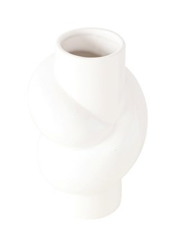 Boltze Wazon &quot;Heya&quot; w kolorze białym - wys. 20,3 x Ø 13,4 cm ze sklepu Limango Polska w kategorii Szaliki dziecięce - zdjęcie 178340042