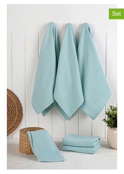 Violeta Home Ściereczki (6 szt.) w kolorze błękitnym do naczyń - 76 x 43 cm ze sklepu Limango Polska w kategorii Ścierki kuchenne - zdjęcie 178340094