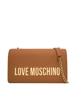 LOVE MOSCHINO Torebka JC4192PP1MKD0201 Brązowy ze sklepu MODIVO w kategorii Kopertówki - zdjęcie 178342603