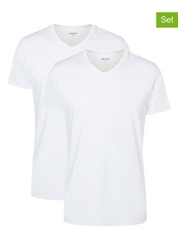camano Koszulki (2 szt.) w kolorze białym ze sklepu Limango Polska w kategorii T-shirty męskie - zdjęcie 178343373