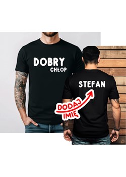 Koszulka dla męża na walentynki z imieniem na plecach ze sklepu Time For Fashion w kategorii T-shirty męskie - zdjęcie 178344451