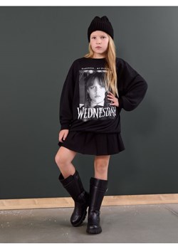 Sinsay - Bluza Wednesday - czarny ze sklepu Sinsay w kategorii Bluzy dziewczęce - zdjęcie 178345274