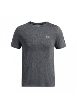 Męska koszulka do biegania Under Armour UA Seamless Stride SS - szara ze sklepu Sportstylestory.com w kategorii T-shirty męskie - zdjęcie 178345654