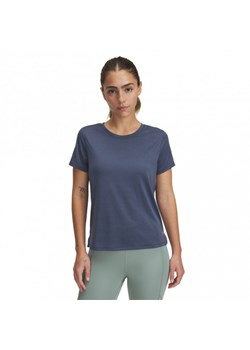 Damska koszulka do biegania Under Armour UA Launch Shortsleeve - szara ze sklepu Sportstylestory.com w kategorii Bluzki damskie - zdjęcie 178345764