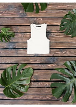 Sinsay - Top - kremowy ze sklepu Sinsay w kategorii Bluzki damskie - zdjęcie 178350690