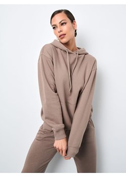 Sinsay - Bluza z kapturem - brązowy ze sklepu Sinsay w kategorii Bluzy damskie - zdjęcie 178350750