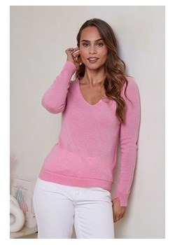 Soft Cashmere Kaszmirowy sweter w kolorze jasnoróżowym ze sklepu Limango Polska w kategorii Swetry damskie - zdjęcie 178354292