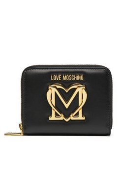 LOVE MOSCHINO Portfel damski JC5713PP0LKC0000 Czarny ze sklepu MODIVO w kategorii Portfele damskie - zdjęcie 178356713